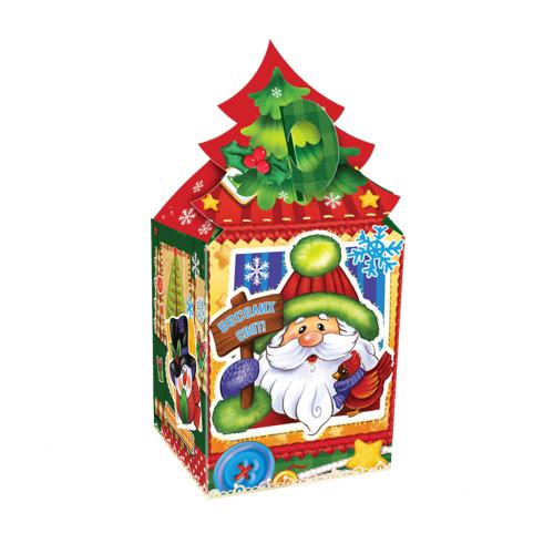 Солодкий новорічний подарунок, КРАСИВІ РІШЕННЯ, цукерки 310 гр. картон